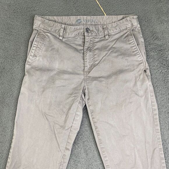 Vuori Collins Chino Meta Pants Mens Size 30 Slim Leg Casual Pale Gray v433 - Picture 2 of 13